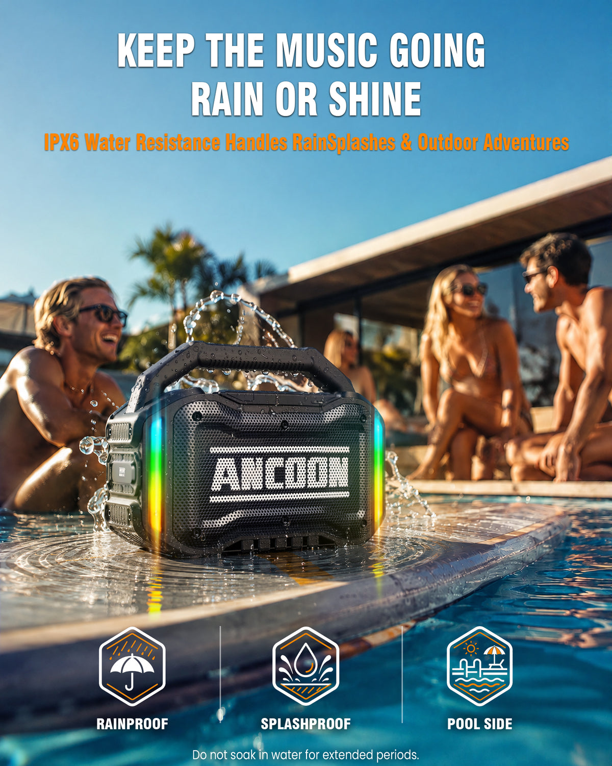 Jobsite Bluetooth Speaker Desert-Black