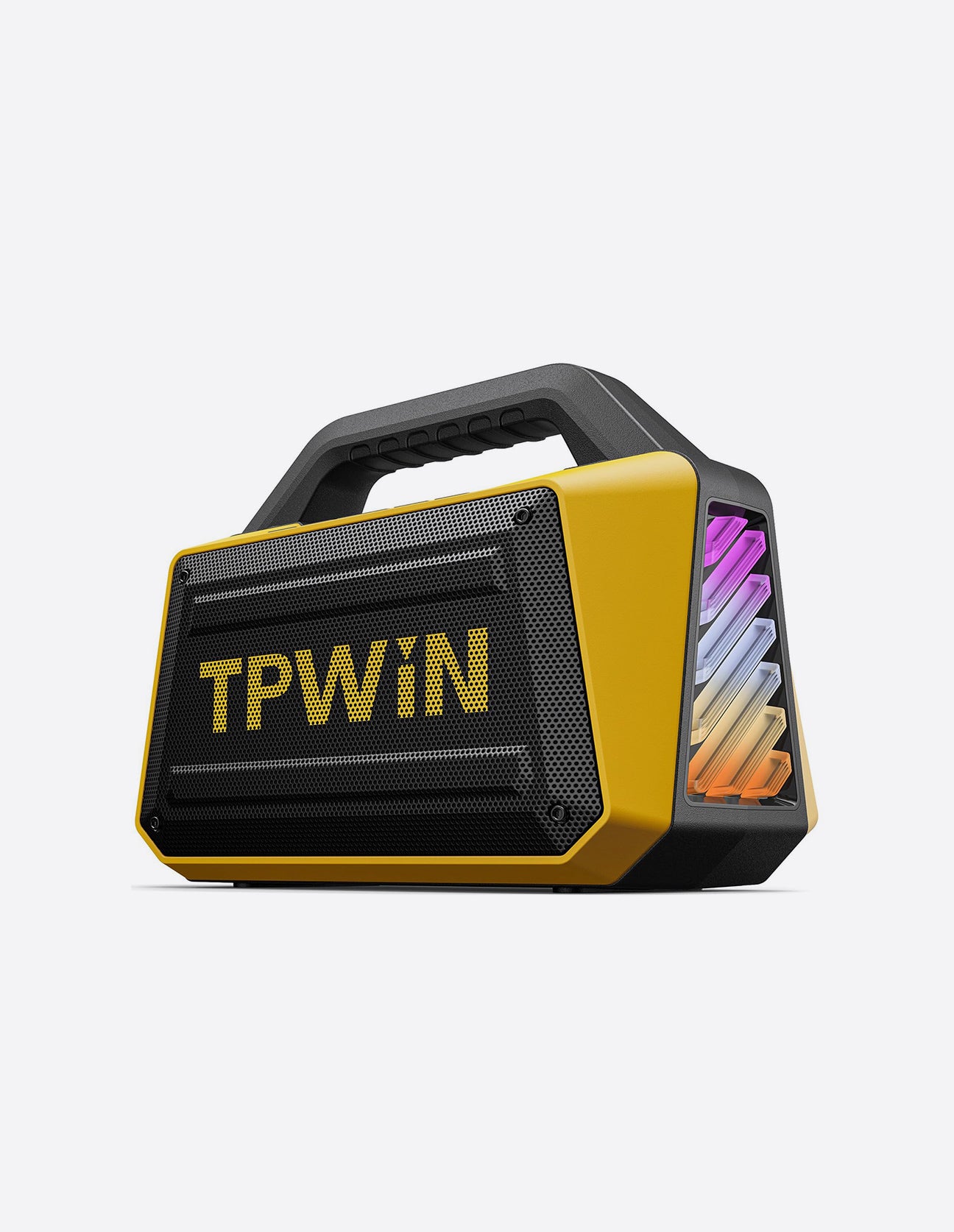 TPWIN Portable Bluetooth Speaker Wireless Speaker 80W Peak, Loud Speaker with Light