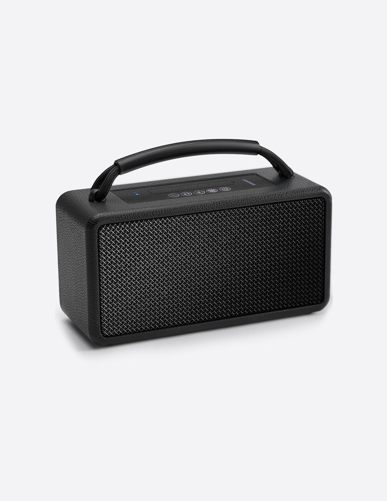 DINDIN Portable Bluetooth Speaker: 80W (Peak), 20H Playtime, Loud Wireless Wood Speakers