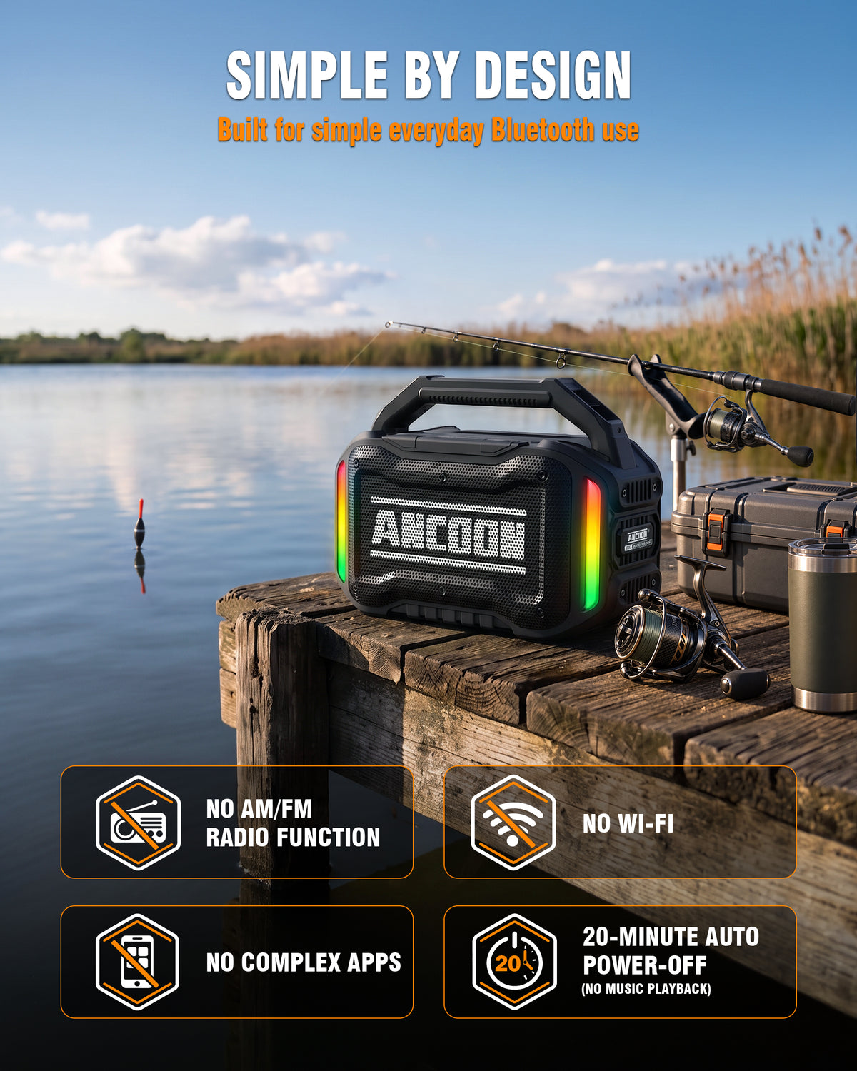 Jobsite Bluetooth Speaker Desert-Black