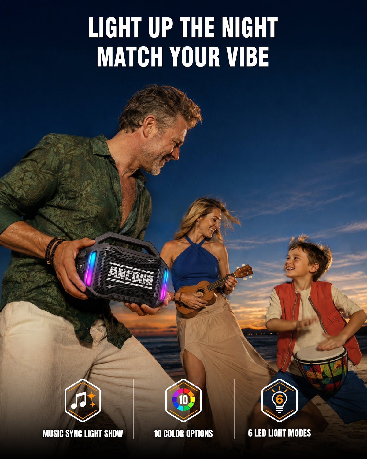Jobsite Bluetooth Speaker Desert-Black