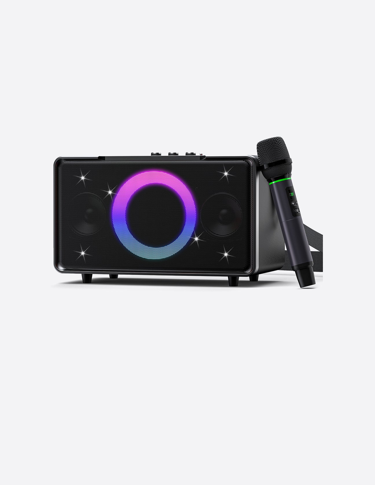 GFEEN Portable Bluetooth Speaker: 200W Peak, Deep Bass