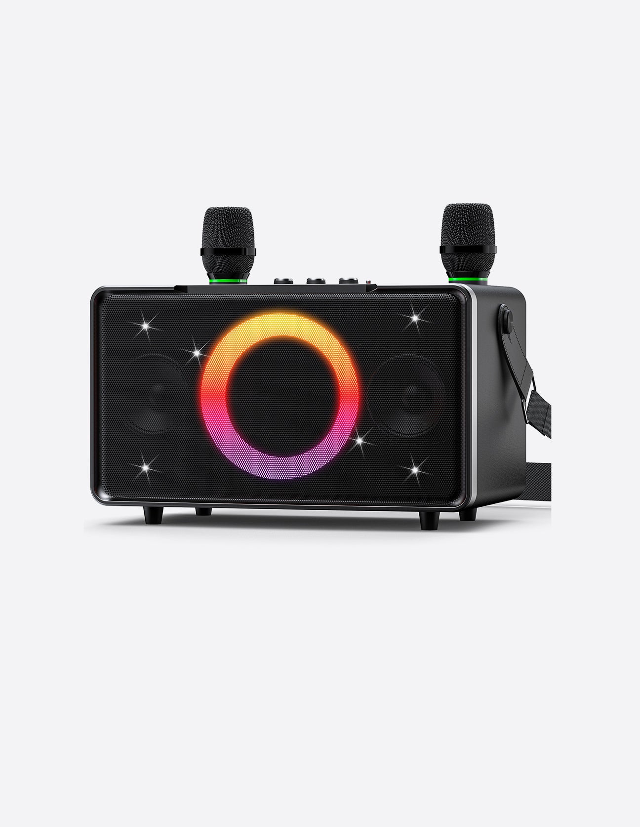 GFEEN Portable Bluetooth Speaker: 200W Peak, Deep Bass
