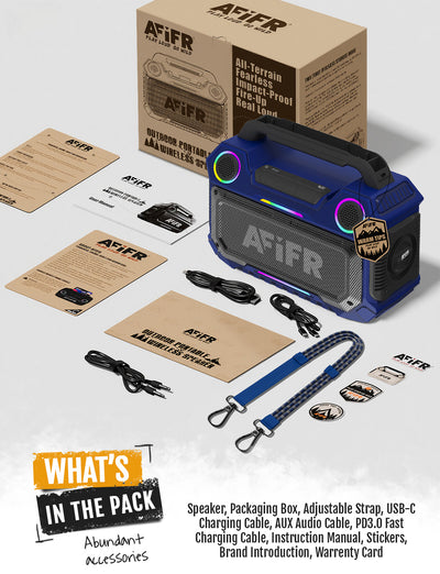 AFIFR Portable Outdoor Bluetooth Speaker 160W Loud Bass!