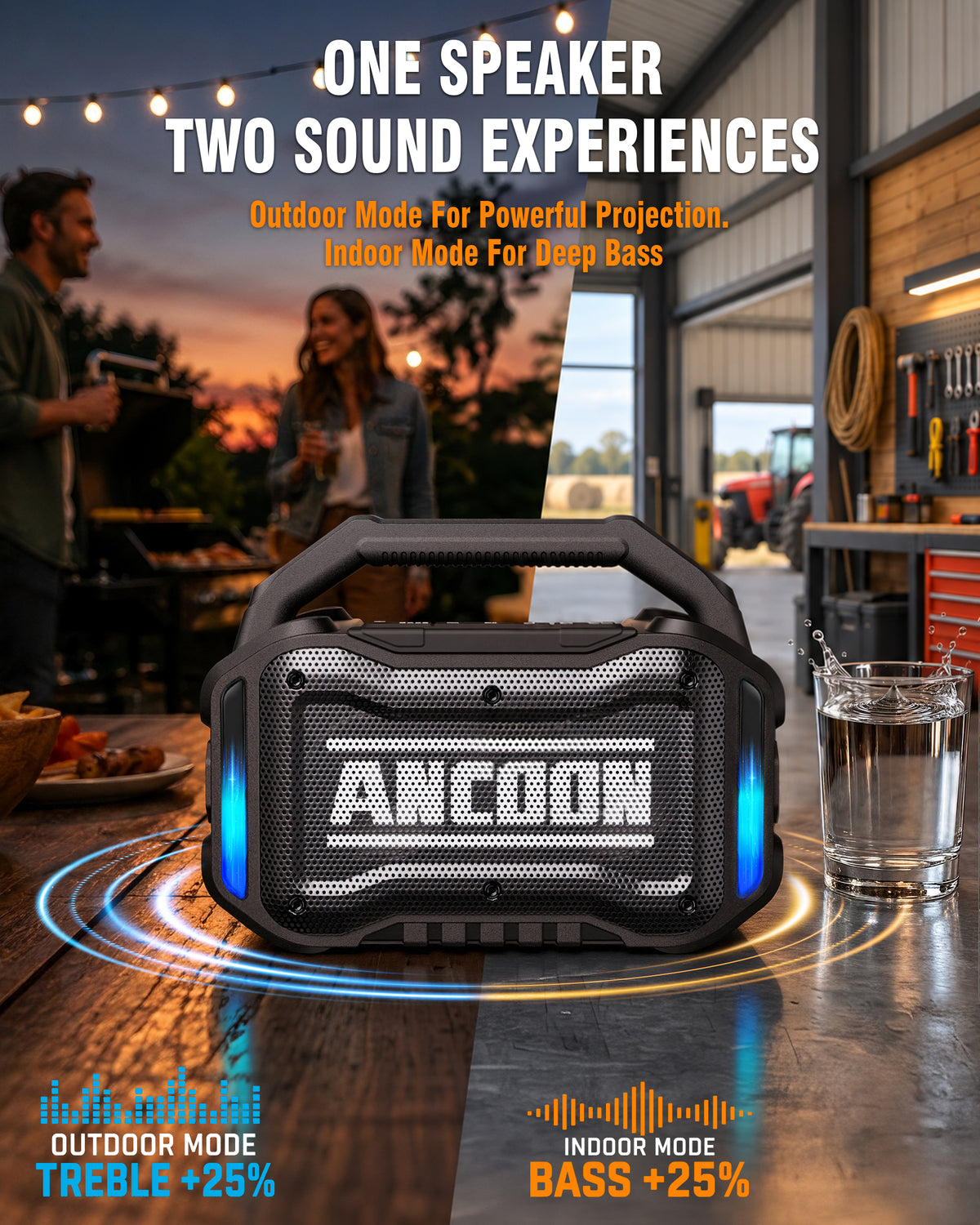 Jobsite Bluetooth Speaker Desert-Black
